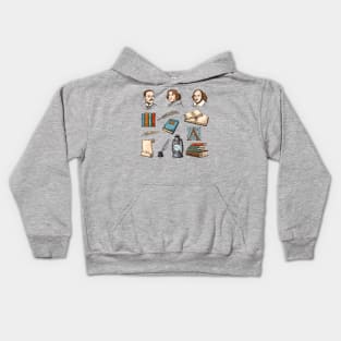 literature theatre elements Kids Hoodie